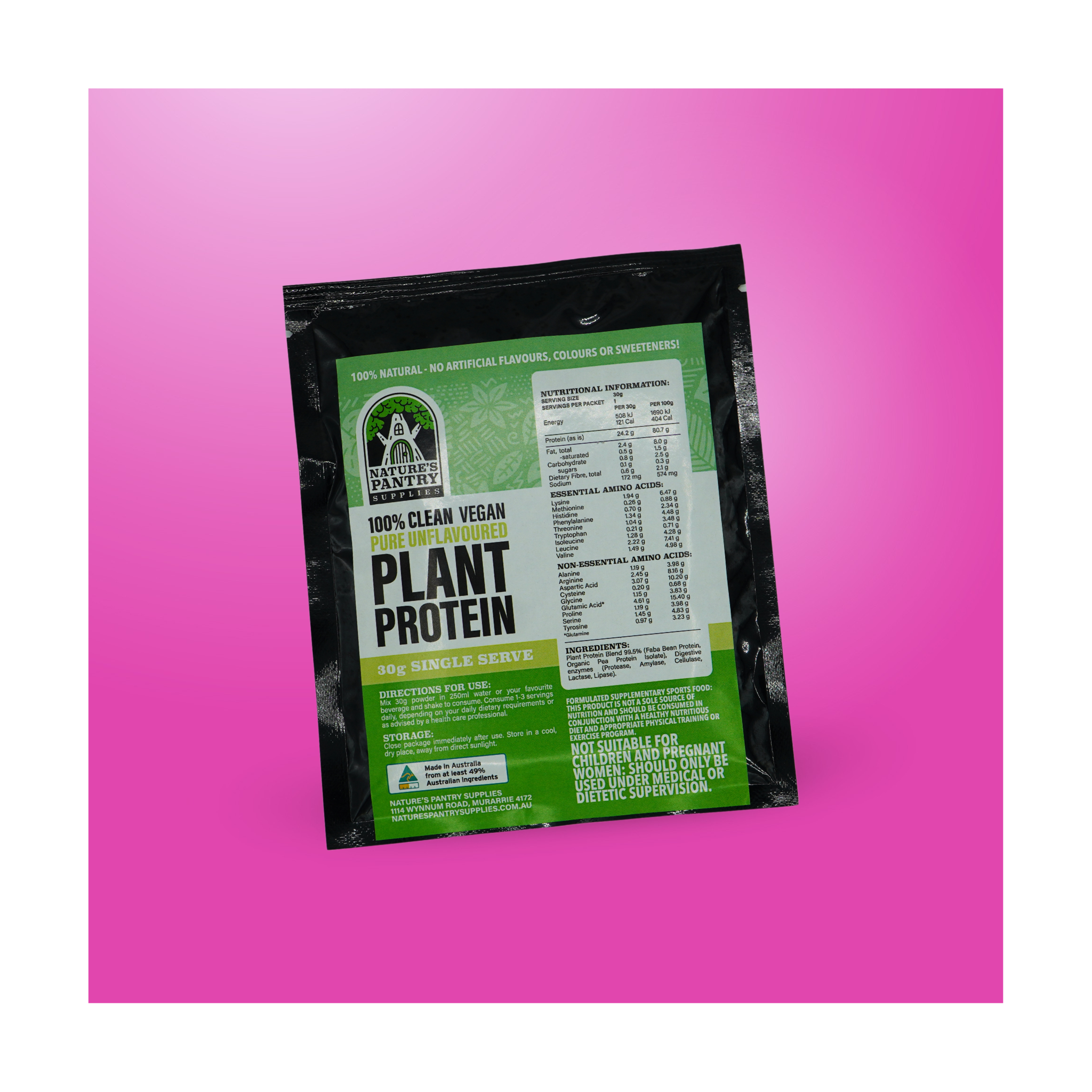 Plant Protein (Pea/Faba) Unflavoured